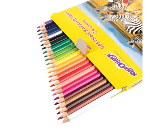 Карандаши цветные ЮНЛАНДИЯ 