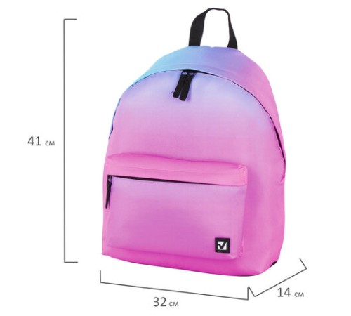 Рюкзак BRAUBERG СИТИ-ФОРМАТ универсальный, 