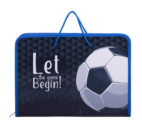 Папка для труда на молнии с ручками ПИФАГОР А4, 1 отделение, пластик, органайзер, 