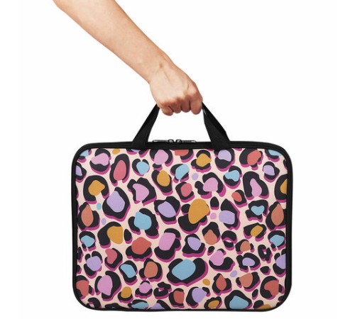 Папка на молнии с ручками BRAUBERG А4, 1 отделение, полиэстер, 20 мм, 