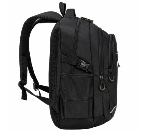 Рюкзак BRAUBERG CONTENT универсальный, 3 отделения, светоотражающий принт, 