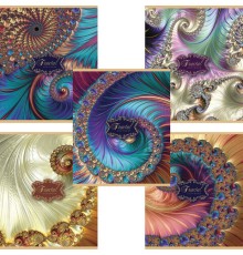 Тетрадь А5, 48 л., ПЗБМ, скоба, клетка, фольга, выборочный TWIN лак, 