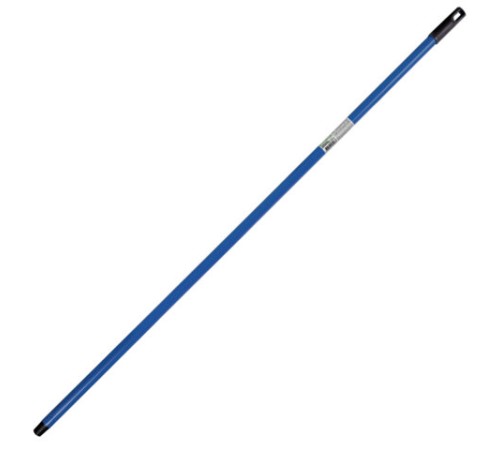 Черенок рукоятка для инвентаря 130 см еврорезьба металлопластик 0,35 мм, синий, BOOMHOUSE EXTRA, 702232