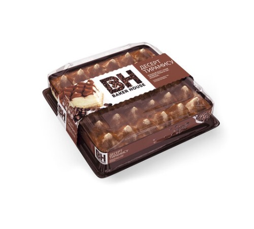 Торт Тирамису BAKER HOUSE с кремовой начинкой 500 г