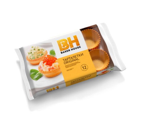 Тарталетки из песочного теста KOVIS оригинальные 180 г