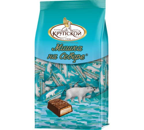 Конфеты глазированные ФАБРИКА ИМ. КРУПСКОЙ 