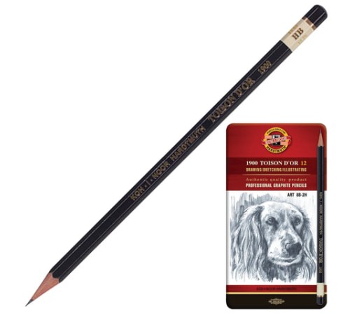 Карандаши чернографитные KOH-I-NOOR 