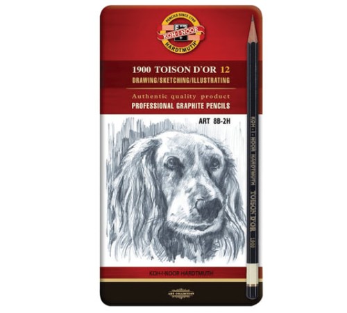 Карандаши чернографитные KOH-I-NOOR 