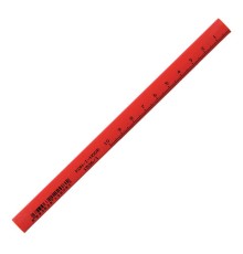 Карандаш столярный KOH-I-NOOR, 1 шт., B, грифель 5х2 мм, корпус красный, 0153600100177