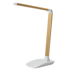 Настольная лампа / светильник SONNEN PH-3607, на подставке, LED, 9 Вт, металлический корпус, золотистый, 236685