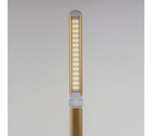 Настольная лампа / светильник SONNEN PH-3607, на подставке, LED, 9 Вт, металлический корпус, золотистый, 236685