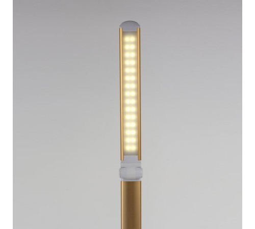 Настольная лампа / светильник SONNEN PH-3607, на подставке, LED, 9 Вт, металлический корпус, золотистый, 236685