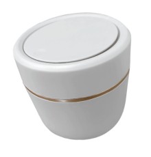 Контейнер урна ведерко для мусора с микролифтом НАСТОЛЬНОЕ 2 л, 150х160мм, белый, BoomHouse, 238900