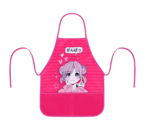 Набор для уроков труда BRAUBERG KIDS, клеенка ПВХ, накидка фартук с нарукавниками, 