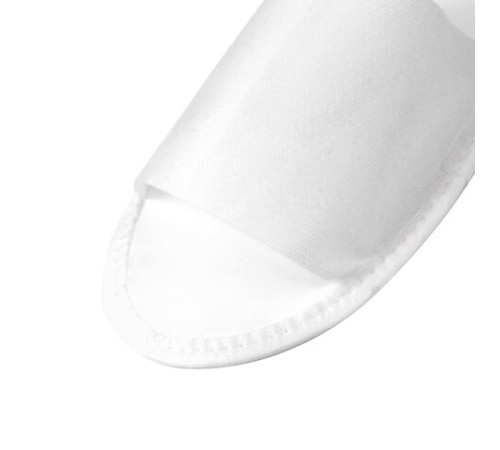 Тапочки одноразовые EVA Classic открытые КОМПЛЕКТ 25 пар спанбонд + ЭВА, р. 37-42, бе, Э/О/Б-№1/25/150