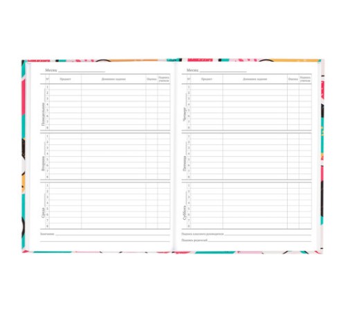 Дневник 5-11 класс 48 л., твердый, BRAUBERG, глянцевая ламинация, с подсказом, 