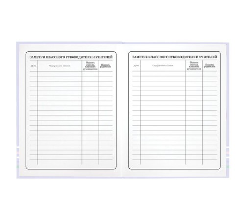 Дневник 1-4 класс 48 л., твердый, ЮНЛАНДИЯ, глянцевая ламинация, с подсказом, 