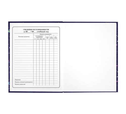 Дневник 1-4 класс 48 л., твердый, ЮНЛАНДИЯ, глянцевая ламинация, с подсказом, 