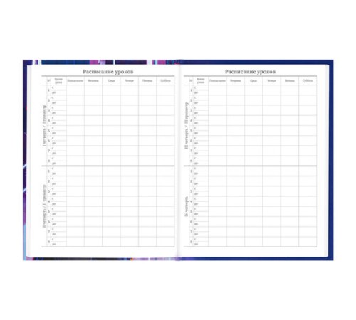Дневник 5-11 класс 48 л., твердый, BRAUBERG, глянцевая ламинация, с подсказом, 