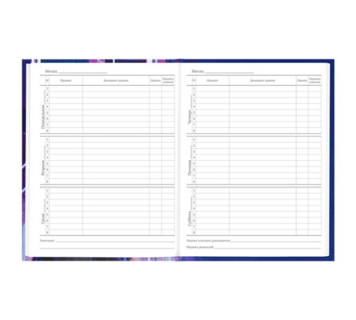 Дневник 5-11 класс 48 л., твердый, BRAUBERG, глянцевая ламинация, с подсказом, 