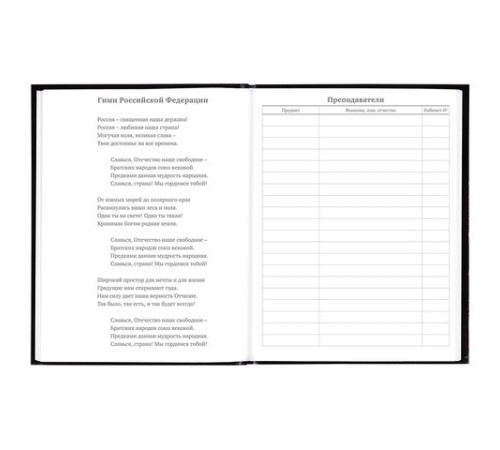 Дневник 5-11 класс 48 л., твердый, BRAUBERG, глянцевая ламинация, с подсказом, 