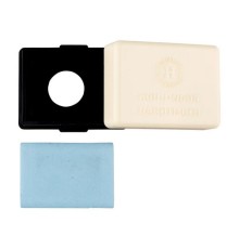 Ластик-клячка KOH-I-NOOR, 37х25х9 мм, голубой, мягкий, натуральный каучук, пластиковый футляр 6422015007KD, 6422015007KDRU