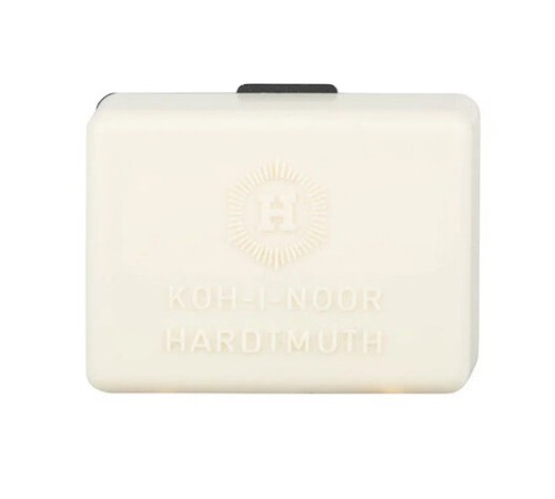Ластик-клячка KOH-I-NOOR, 37х25х10 мм, серый, мягкий, натуральный каучук, пластиковый футляр 6427015001KD