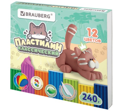 Пластилин классический 