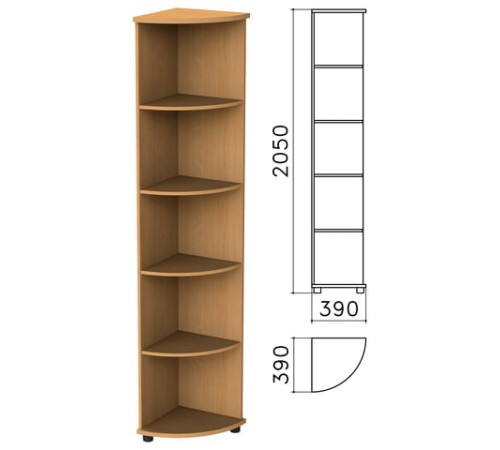 Шкаф (стеллаж) угловой 