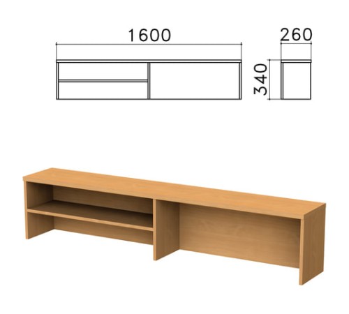 Надстройка для стола письменного 