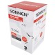 Настольная лампа-светильник SONNEN TL-006, струбцина, 40 Вт, Е27, белый, высота 50 см, 237649
