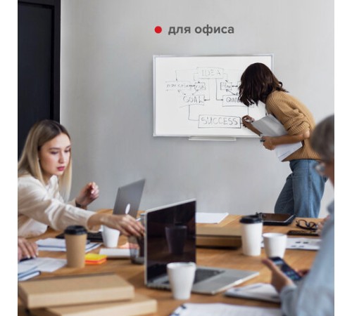 Доска магнитно-маркерная 45х60 см, алюминиевая рамка, Польша, STAFF Profit, 237720 Доска магнитно-маркерная 45х60 см, алюминиевая рамка, Польша, STAFF Profit, 237720
