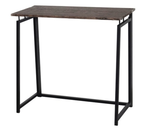 Стол на металлокаркасе BRABIX "LOFT CD-001", 800х440х740 мм, складной, цвет морёный дуб, 641209 Стол на металлокаркасе BRABIX "LOFT CD-001", 800х440х740 мм, складной, цвет морёный дуб, 641209