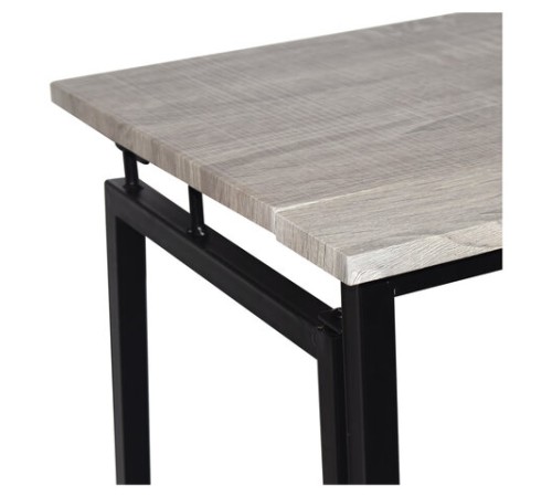 Стол на металлокаркасе BRABIX "LOFT CD-001", 800х440х740 мм, складной, цвет дуб антик, 641210 Стол на металлокаркасе BRABIX "LOFT CD-001", 800х440х740 мм, складной, цвет дуб антик, 641210