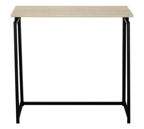 Стол на металлокаркасе BRABIX "LOFT CD-001", 800х440х740 мм, складной, цвет дуб натуральный, 641211 Стол на металлокаркасе BRABIX "LOFT CD-001", 800х440х740 мм, складной, цвет дуб натуральный, 641211