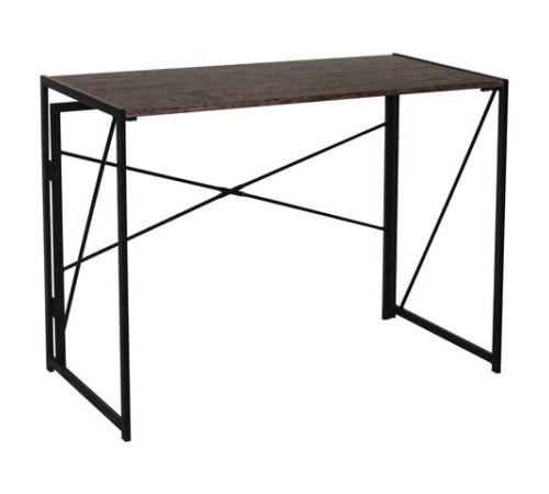 Стол на металлокаркасе BRABIX "LOFT CD-002", 1000х500х750 мм, складной, цвет морёный дуб, 641212 Стол на металлокаркасе BRABIX "LOFT CD-002", 1000х500х750 мм, складной, цвет морёный дуб, 641212