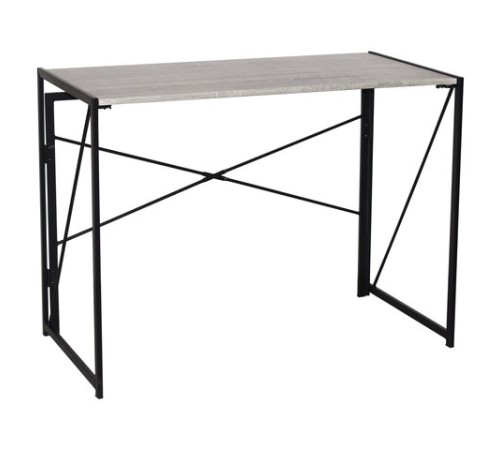 Стол на металлокаркасе BRABIX "LOFT CD-002", 1000х500х750 мм, складной, цвет дуб антик, 641213 Стол на металлокаркасе BRABIX "LOFT CD-002", 1000х500х750 мм, складной, цвет дуб антик, 641213