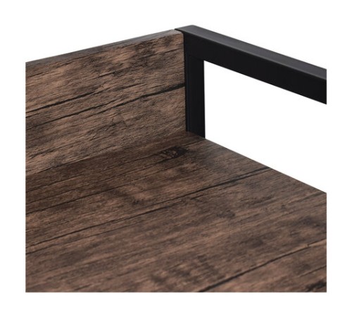 Стол на металлокаркасе BRABIX "LOFT CD-003", 640х420х840 мм, цвет морёный дуб, 641215 Стол на металлокаркасе BRABIX "LOFT CD-003", 640х420х840 мм, цвет морёный дуб, 641215