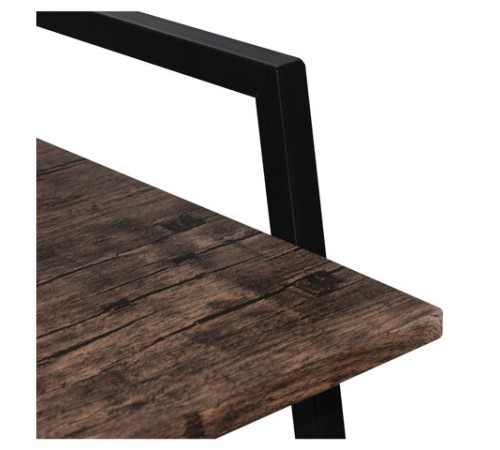 Стол на металлокаркасе BRABIX "LOFT CD-003", 640х420х840 мм, цвет морёный дуб, 641215 Стол на металлокаркасе BRABIX "LOFT CD-003", 640х420х840 мм, цвет морёный дуб, 641215
