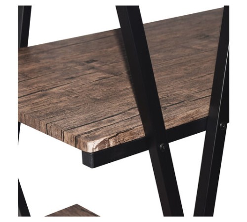 Стол на металлокаркасе BRABIX "LOFT CD-004", 1200х535х1110 мм, 3 полки, цвет морёный дуб, 641218 Стол на металлокаркасе BRABIX "LOFT CD-004", 1200х535х1110 мм, 3 полки, цвет морёный дуб, 641218