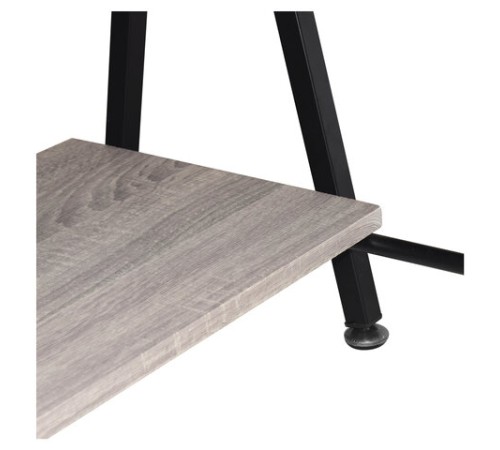 Стол на металлокаркасе BRABIX "LOFT CD-004", 1200х535х1110 мм, 3 полки, цвет дуб антик, 641219 Стол на металлокаркасе BRABIX "LOFT CD-004", 1200х535х1110 мм, 3 полки, цвет дуб антик, 641219