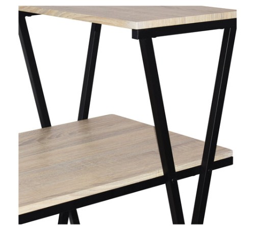 Стол на металлокаркасе BRABIX "LOFT CD-004", 1200х535х1110 мм, 3 полки, цвет дуб натуральный, 641220 Стол на металлокаркасе BRABIX "LOFT CD-004", 1200х535х1110 мм, 3 полки, цвет дуб натуральный, 641220