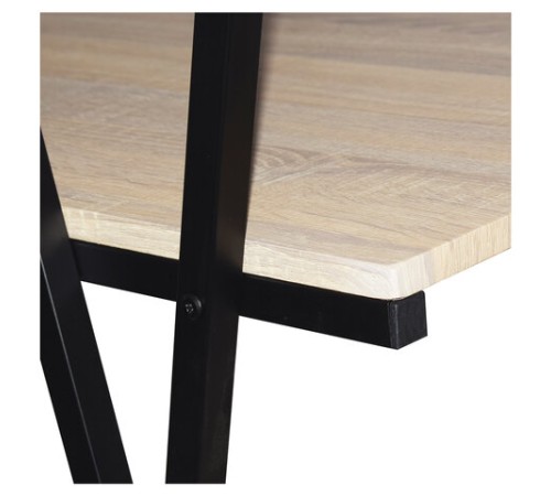Стол на металлокаркасе BRABIX "LOFT CD-004", 1200х535х1110 мм, 3 полки, цвет дуб натуральный, 641220 Стол на металлокаркасе BRABIX "LOFT CD-004", 1200х535х1110 мм, 3 полки, цвет дуб натуральный, 641220