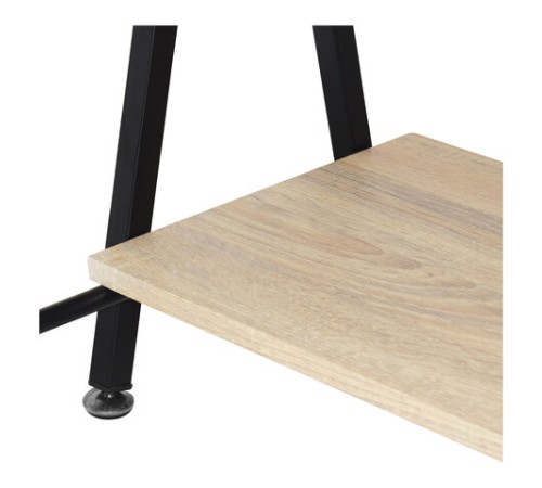 Стол на металлокаркасе BRABIX "LOFT CD-004", 1200х535х1110 мм, 3 полки, цвет дуб натуральный, 641220 Стол на металлокаркасе BRABIX "LOFT CD-004", 1200х535х1110 мм, 3 полки, цвет дуб натуральный, 641220