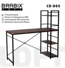Стол на металлокаркасе BRABIX 
