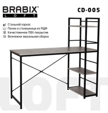 Стол на металлокаркасе BRABIX 