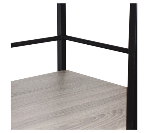 Стол на металлокаркасе BRABIX "LOFT CD-005", 1200х520х1200 мм, 3 полки, цвет дуб антик, 641222 Стол на металлокаркасе BRABIX "LOFT CD-005", 1200х520х1200 мм, 3 полки, цвет дуб антик, 641222