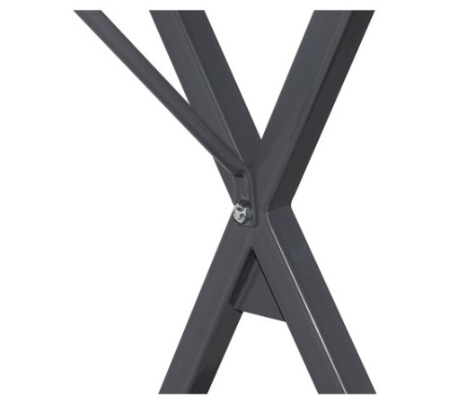 Стол на металлокаркасе BRABIX "LOFT CD-007", 800х500х840 мм, органайзер, комбинированный, 641227