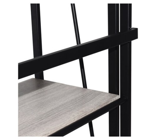 Стеллаж на металлокаркасе BRABIX "LOFT SH-001", 600х300х1250 мм, складной, цвет дуб антик, 641229 Стеллаж на металлокаркасе BRABIX "LOFT SH-001", 600х300х1250 мм, складной, цвет дуб антик, 641229