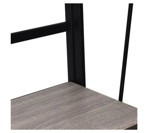 Стеллаж на металлокаркасе BRABIX "LOFT SH-001", 600х300х1250 мм, складной, цвет дуб антик, 641229 Стеллаж на металлокаркасе BRABIX "LOFT SH-001", 600х300х1250 мм, складной, цвет дуб антик, 641229